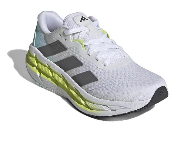 adidas Running Adistar 3 (White/Black/Pulse Lime) Women's Shoes Product Image