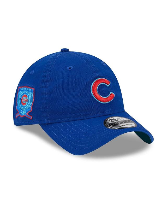 Mens New Era Royal Chicago Cubs 2023 MLB Fathers Day 9TWENTY Adjustable Hat Product Image