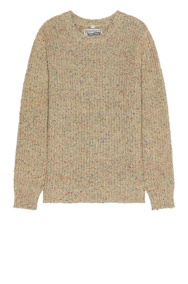 Schott Donegal Sweater in Tan - Tan. Size S (also in L, M, XL/1X). Product Image