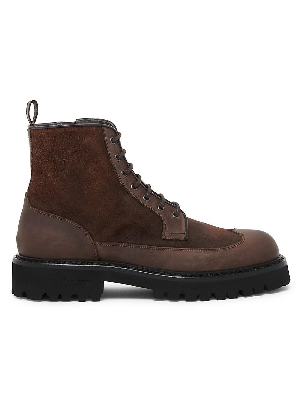 Mens Leather Ankle Boots Product Image