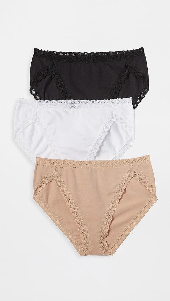 Natori Bliss French Cut Panties 3 Pack | Shopbop Product Image