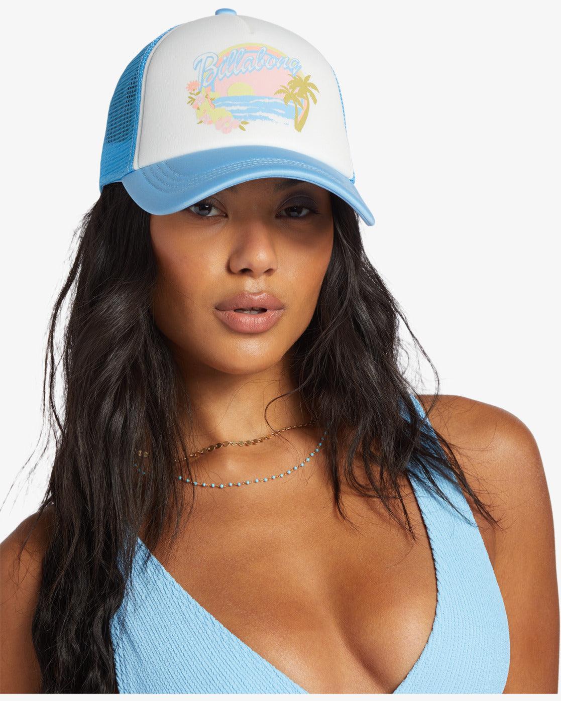 Across Waves Trucker Hat - Blue Dream Female Product Image