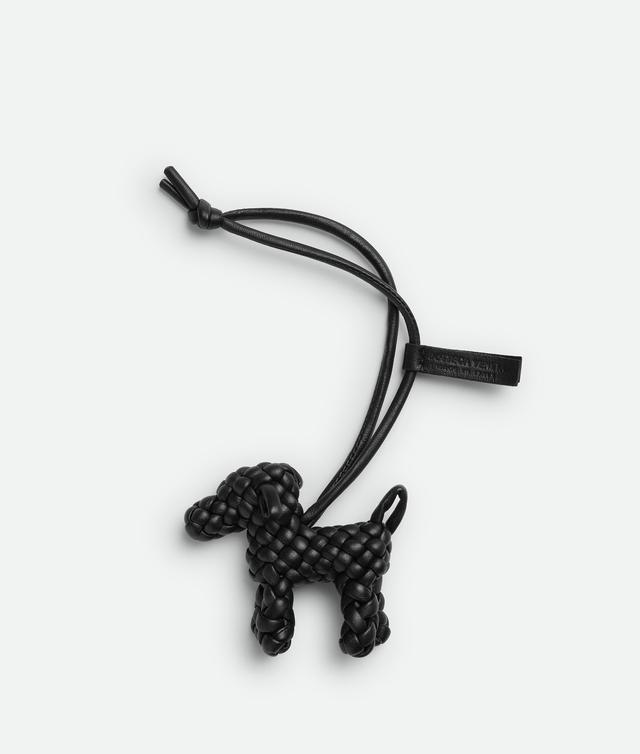 Men's Dog Charm in Black Product Image