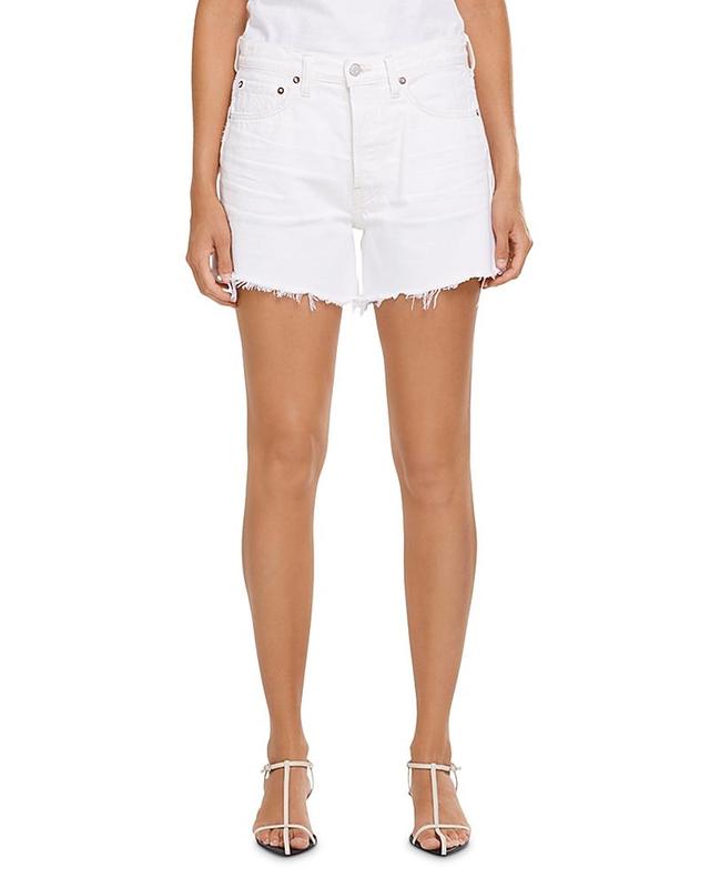 AGOLDE Parker Long Short in White Product Image