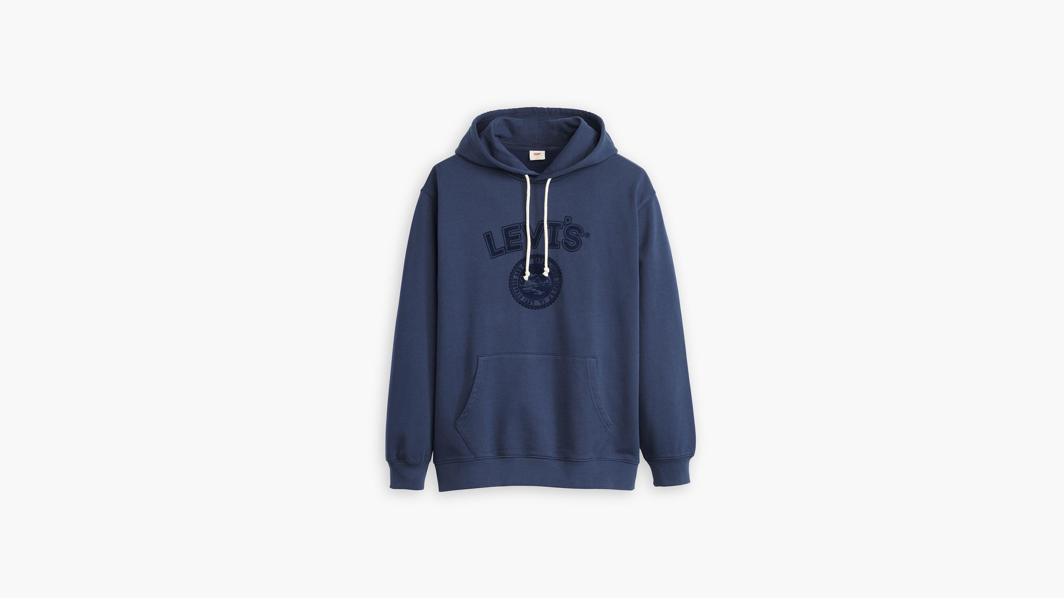 Relaxed Fit Graphic Hoodie Sweatshirt Product Image