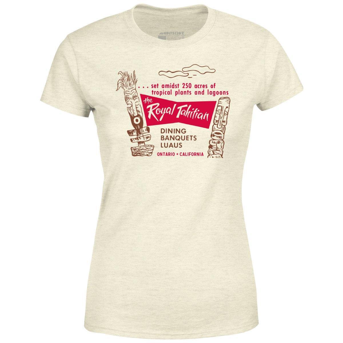 Royal Tahitian - Ontario, CA - Vintage Tiki Bar - Women's T-Shirt Female Product Image