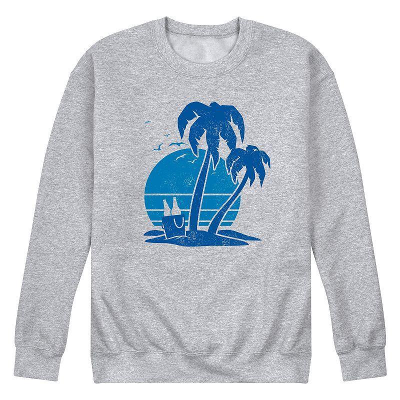 Mens Beach and Beer Sweatshirt Product Image