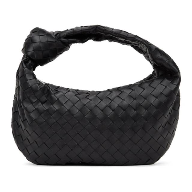 BOTTEGA VENETA Black Teen Jodie Bag In 1229 Black Silver Product Image