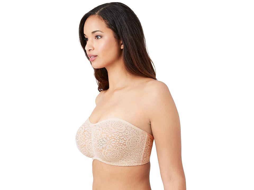 Womens Halo Lace Strapless Bra Product Image