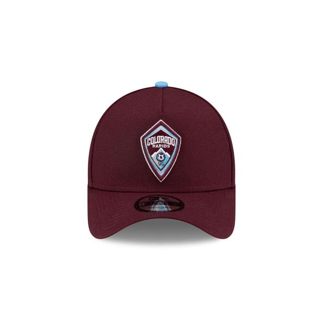 Colorado Rapids 2024 MLS Kickoff 9FORTY A-Frame Snapback Hat Male Product Image