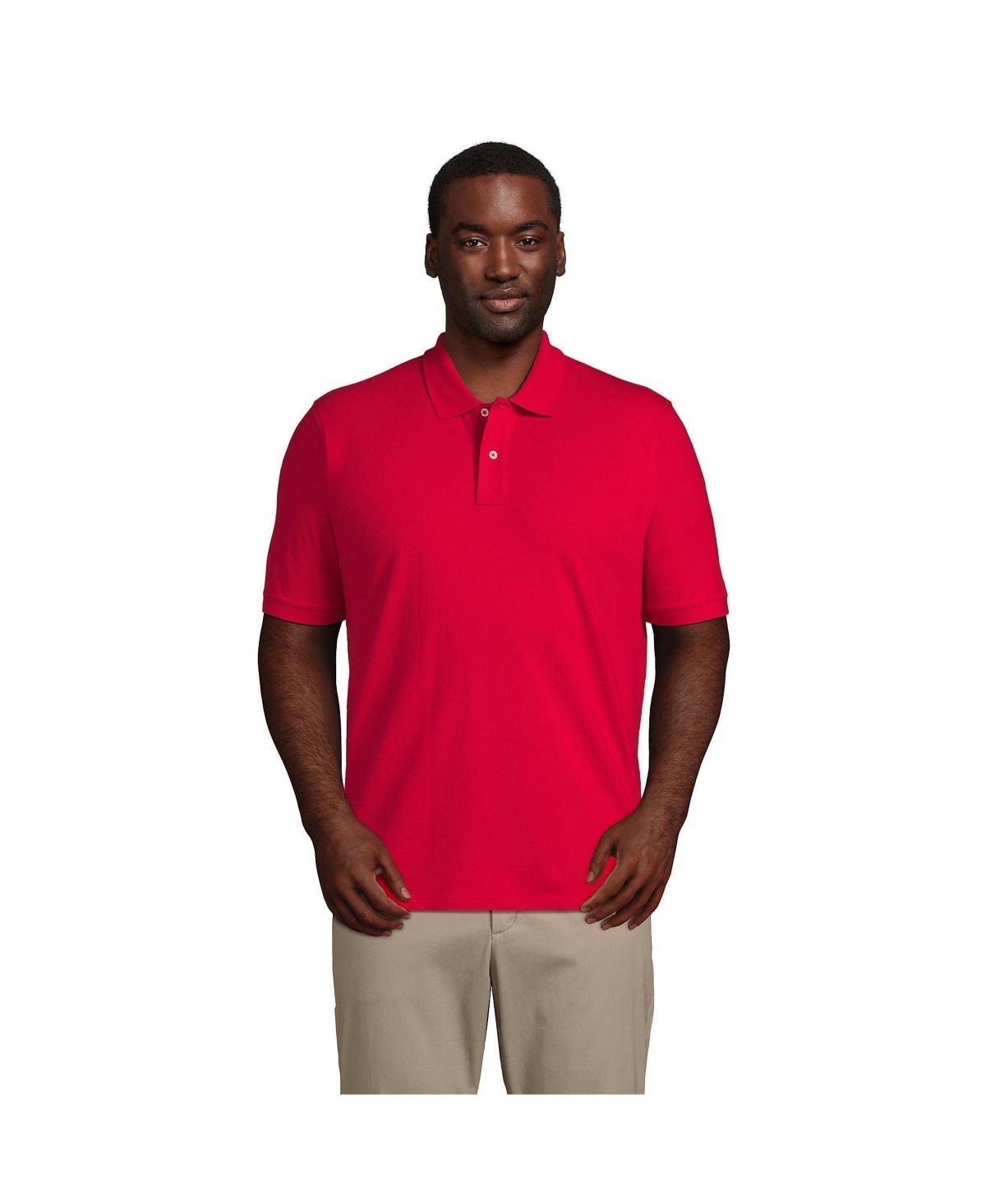 Lands End Big & Tall Short Sleeve Comfort-First Mesh Polo Shirt Product Image