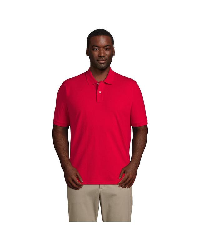 Lands End Mens Big and Tall Short Sleeve Comfort-First Mesh Polo Shirt Product Image