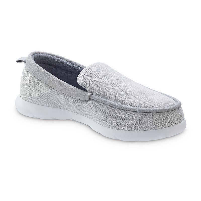 isotoner Zenz Mens Hatch Knit Moccasin Product Image