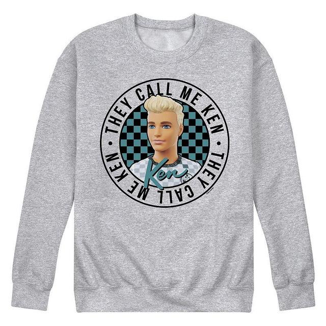 Mens Barbie They Call Me Ken Fleece Sweatshirt Product Image