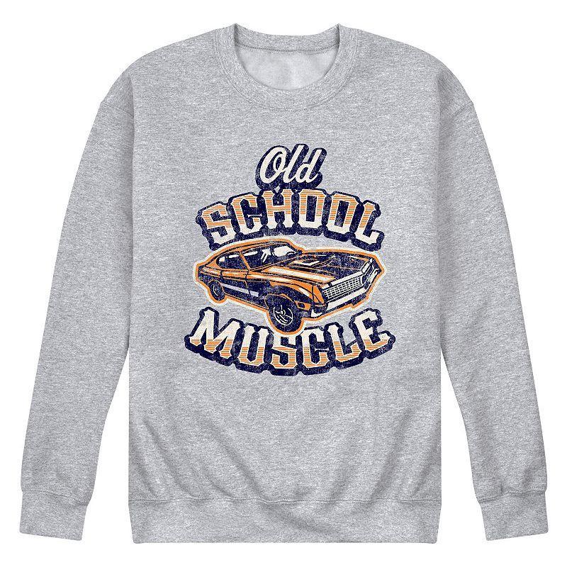 Mens Old School Muscle Graphic Sweatshirt Product Image