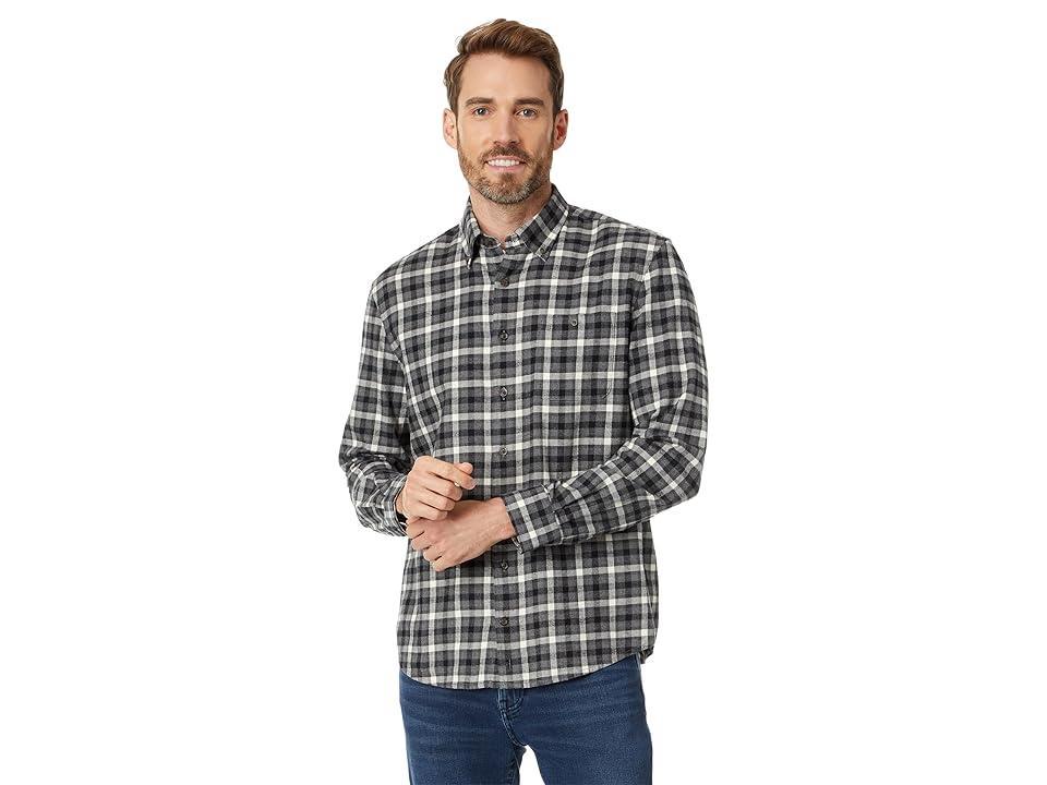 johnnie-O Denali Woven Shirt (Charcoal) Men's Clothing Product Image