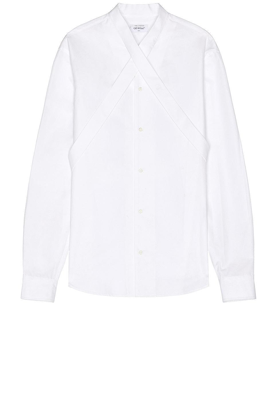 OFF-WHITE Collar Shirt White. (also in L). Product Image