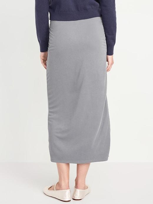 Ribbed Maxi Skirt Product Image