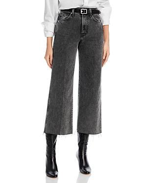 Womens Taylor Crop Wide-Leg Jeans product image