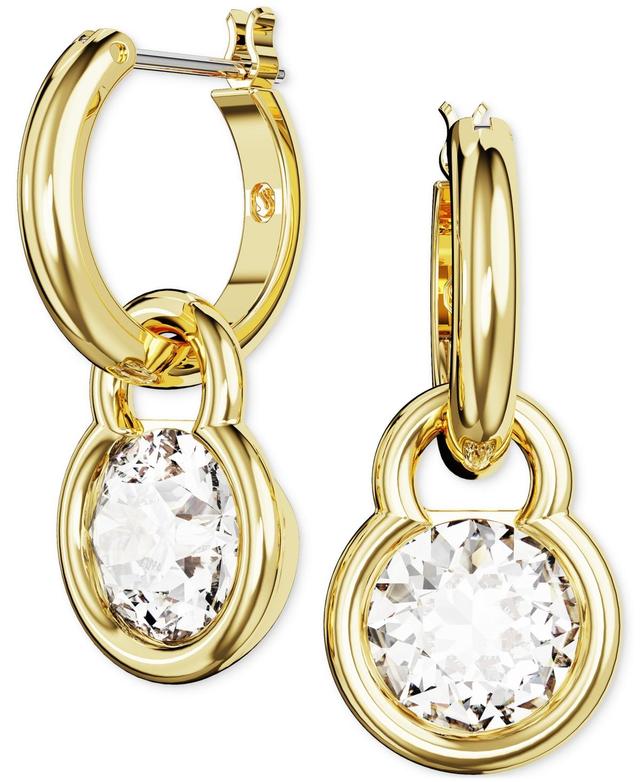 Swarovski Dextera Crystal Huggie Hoop Earrings Product Image