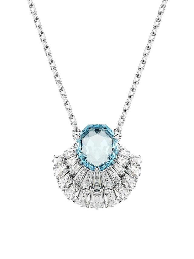 Womens Idyllia Crystal Shell Pendant Necklace Product Image