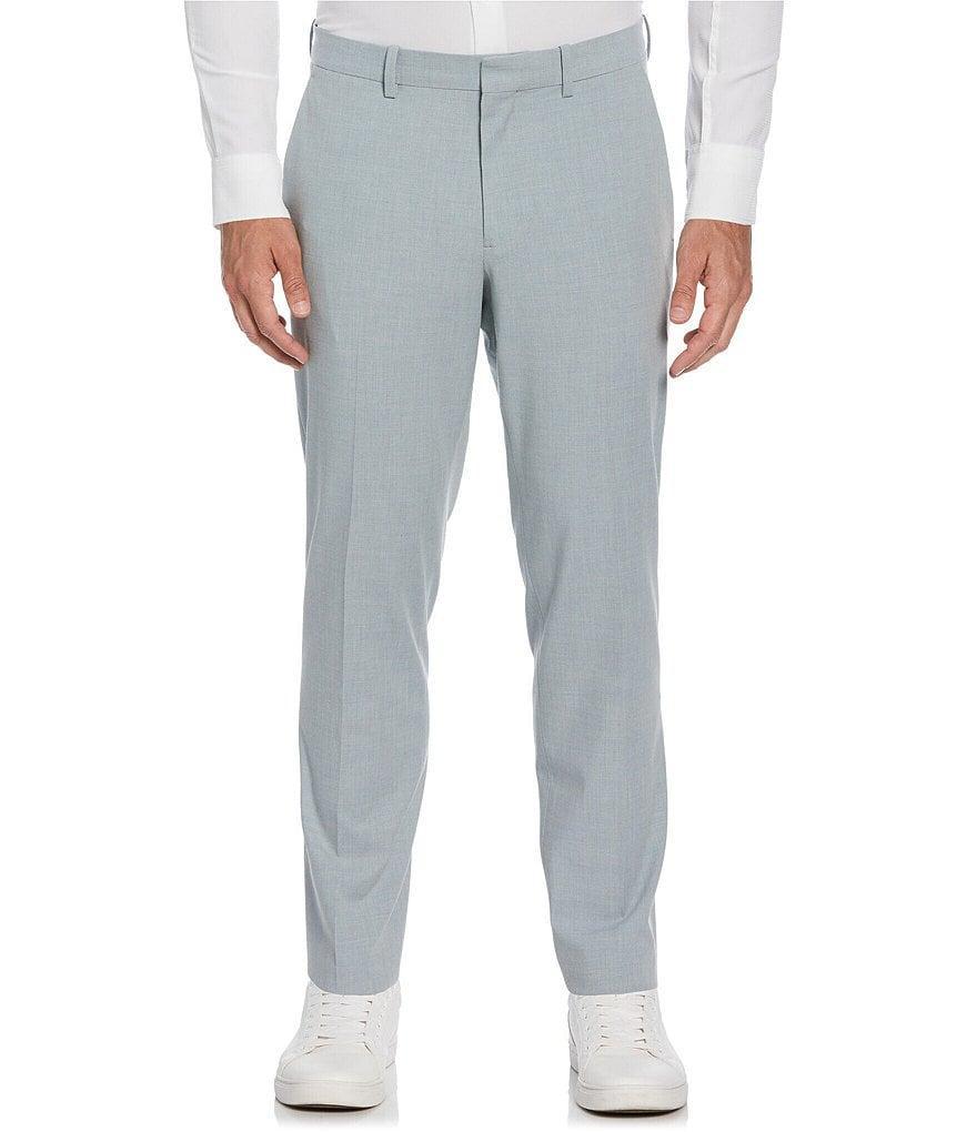 Perry Ellis Slim Fit Flat Front Stretch Tech Suit Separates Pants Product Image