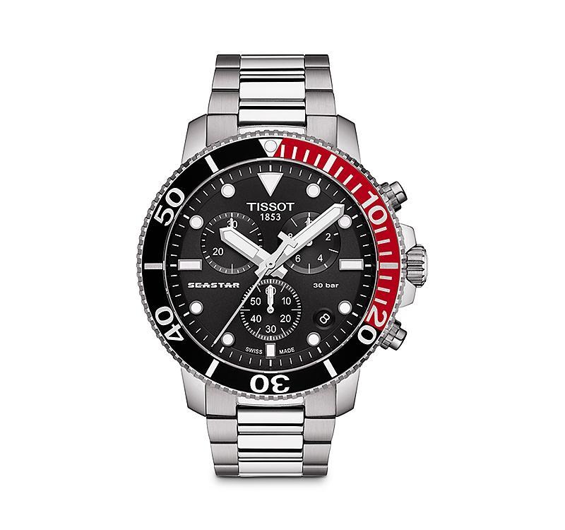 Tissot Seastar Chronograph Bracelet Watch, 45.5mm Product Image