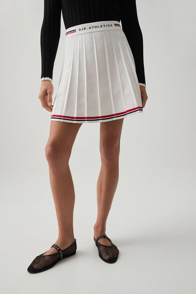 Knit Pleated Skirt 628 Product Image