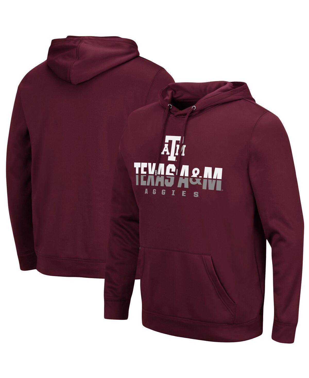 Colosseum Mens Texas A M Aggies Lantern Pullover Hoodie Product Image