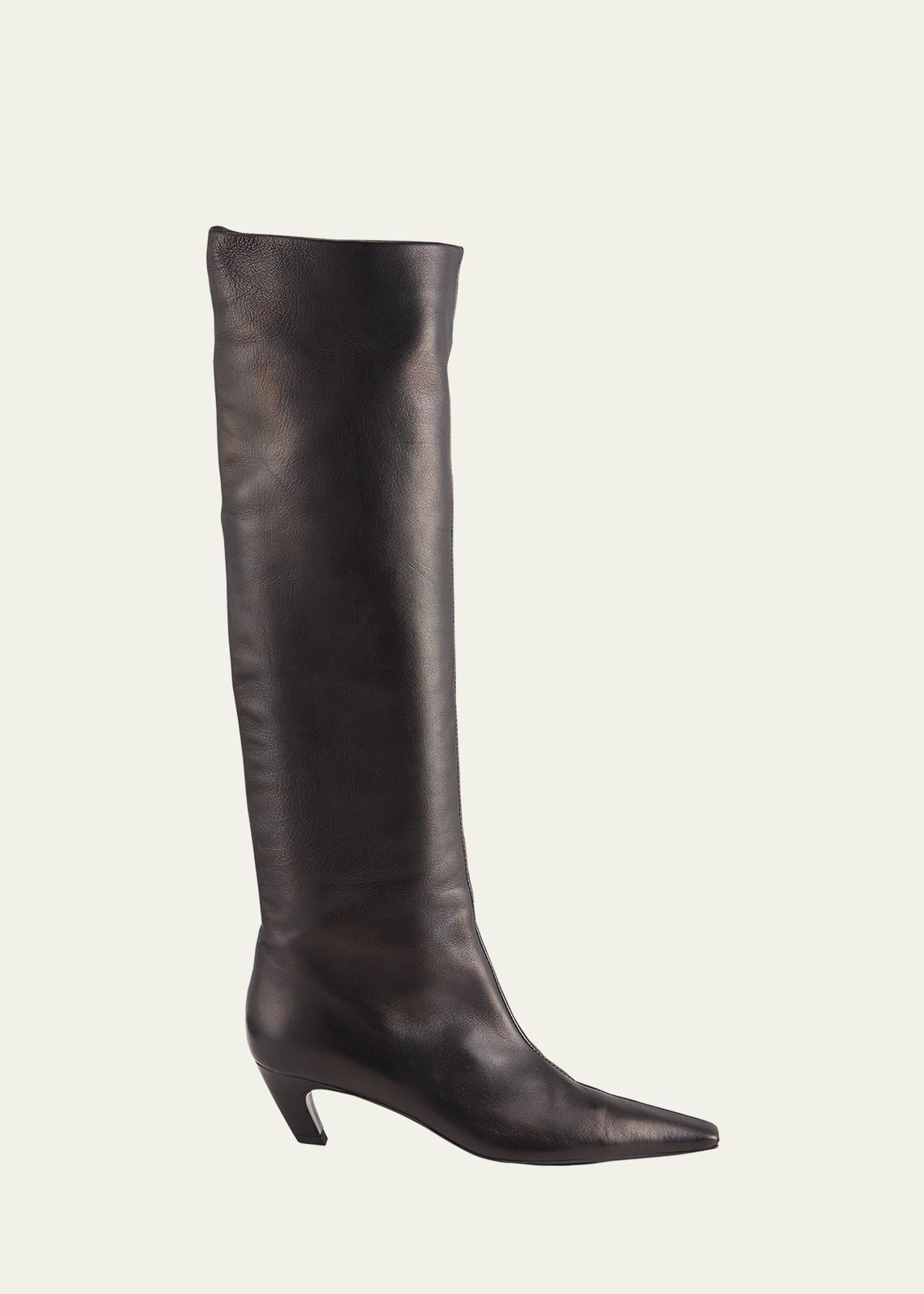 Davis Slouchy Leather Knee Boots product image