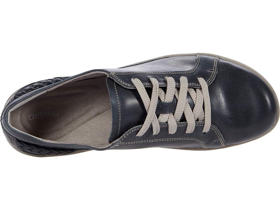 Aetrex Dana Lace-Up Leather Braided Detail Oxfords Product Image