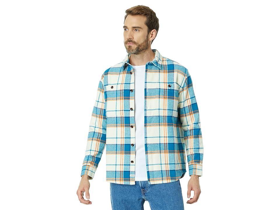 Quiksilver Waterman Lower Ridge Flannel (Seaport Lower Ridge) Men's Clothing Product Image