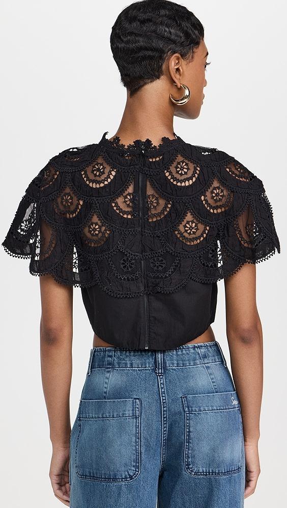 Sea Drea Embroidery Top | Shopbop Product Image