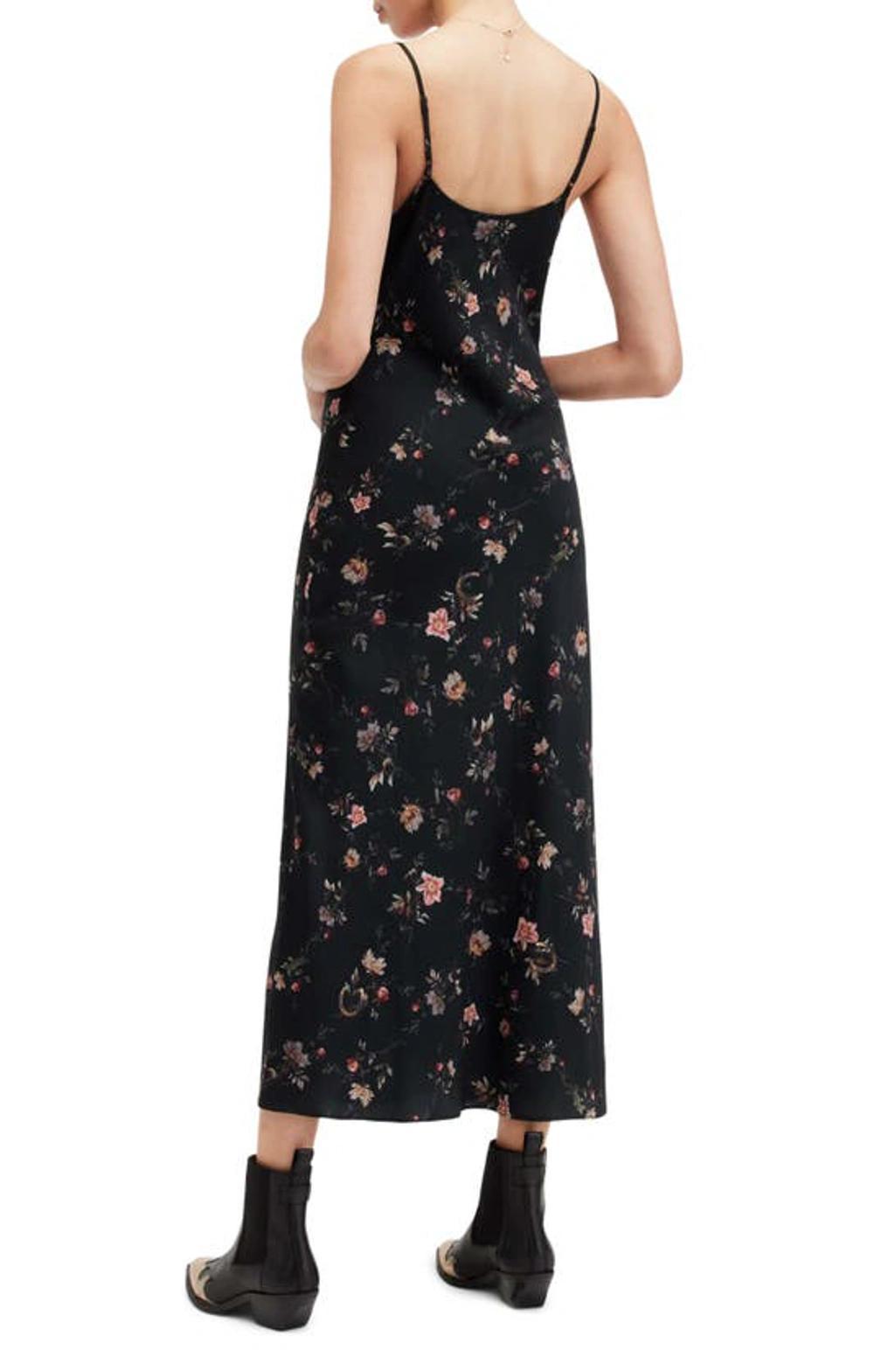 Bryony Tanana Midi Slip Dress In Black Product Image