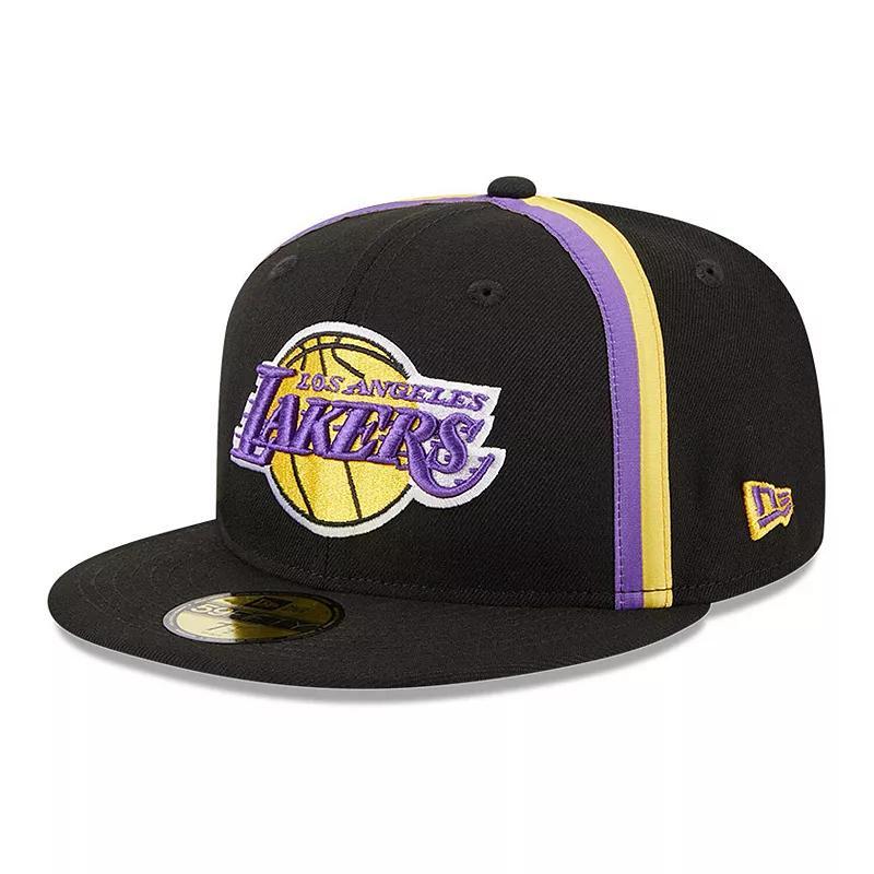 Mens New Era Los Angeles Lakers Taping 59FIFTY Fitted Hat Product Image