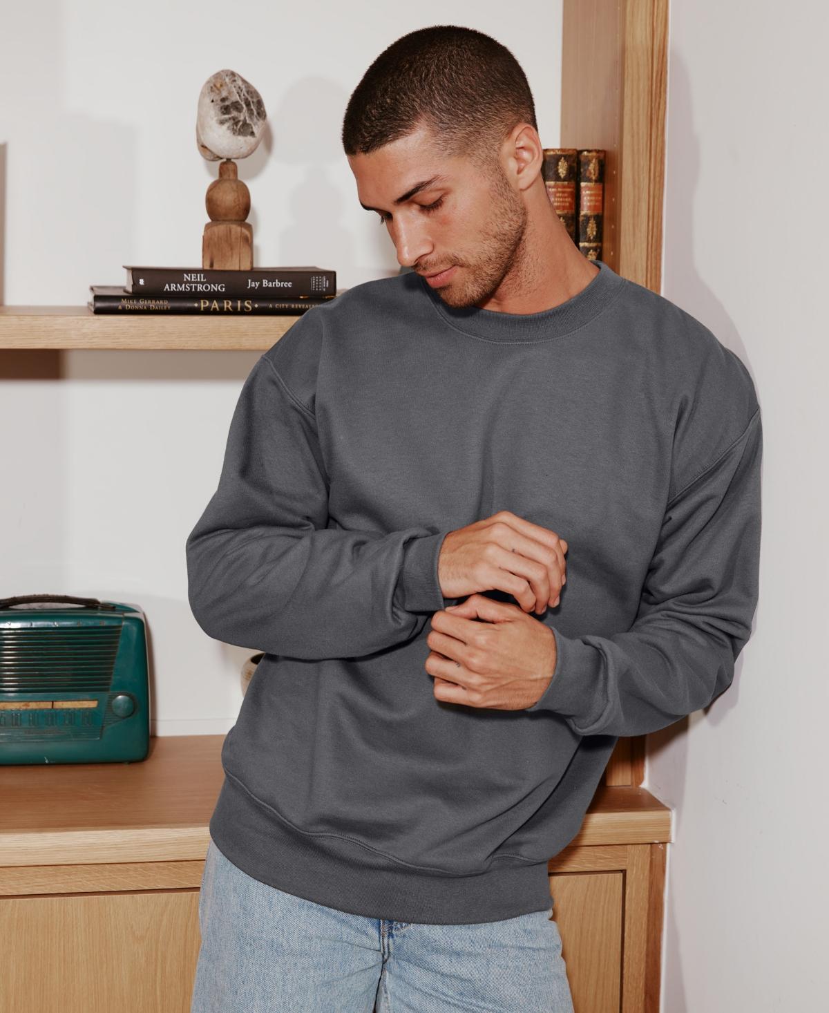 Mens Hanes Ultimate Cotton Sweatshirt Product Image