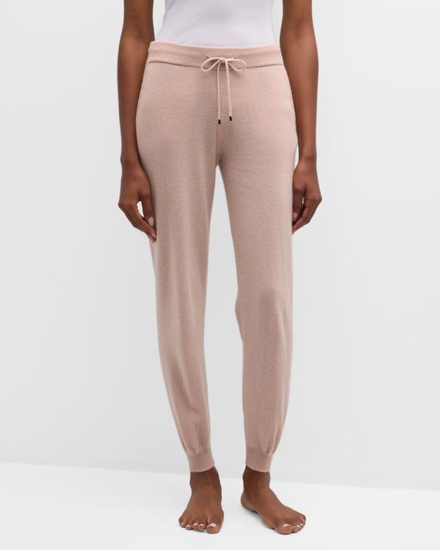 Cashmere Cropped Joggers Product Image