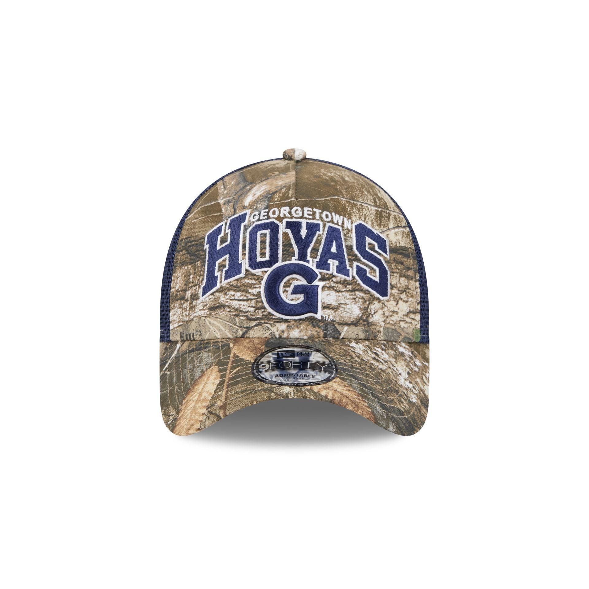 Georgetown Hoyas Active 9FORTY A-Frame Trucker Hat Male Product Image