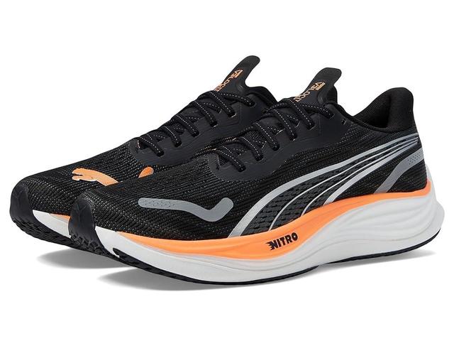 PUMA Velocity Nitro 3 (PUMA /PUMA Silver/Neon Citrus) Men's Shoes Product Image