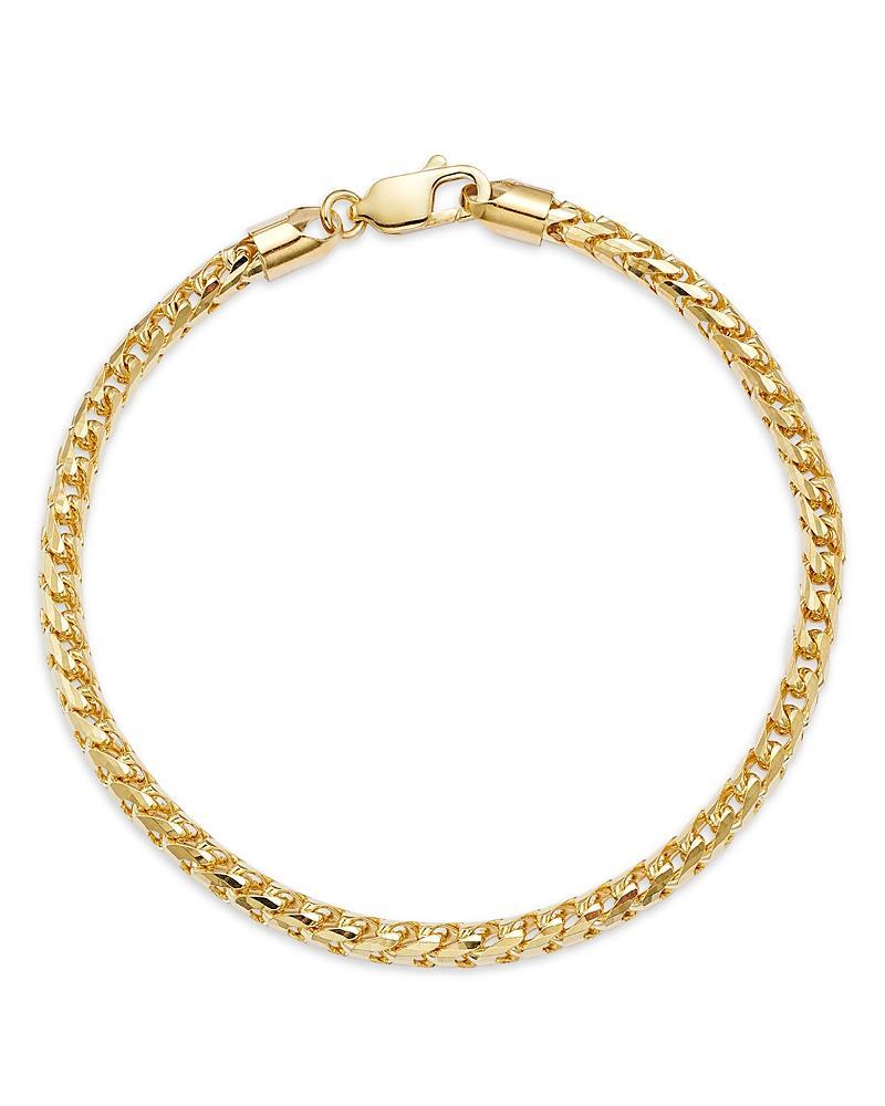 Bloomingdales Fine Collection Mens Franco Link Chain Bracelet in 14K Yellow Gold - Exclusive Product Image