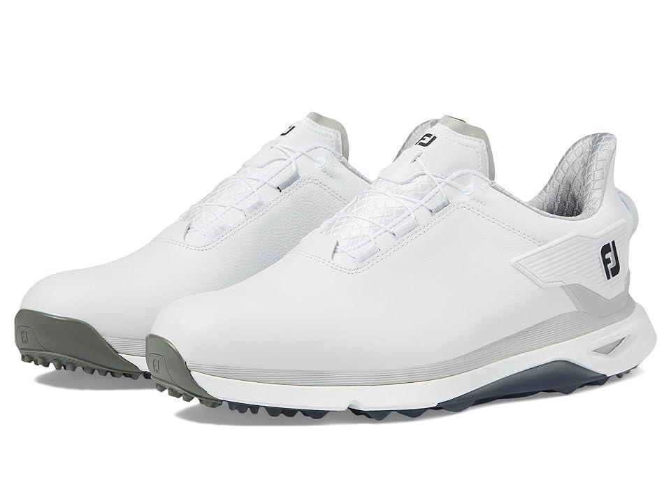 FootJoy Pro/SLX Boa Golf Shoes White) Men's Shoes Product Image