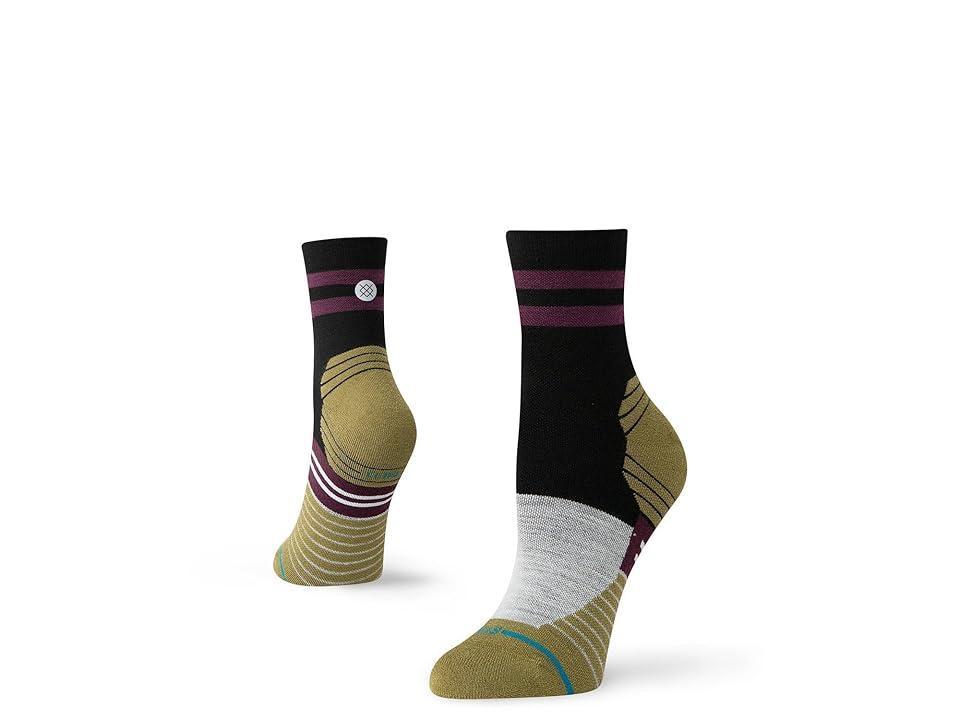 Stance Minimal Light Wool Quarter Women's Crew Cut Socks Shoes Product Image