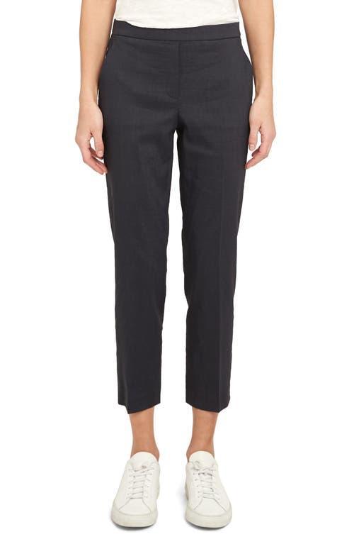 Womens Treeca Linen Pull-On Crop Pants product image