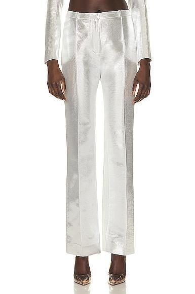 RABANNE Straight Leg Pant in Metallic product image