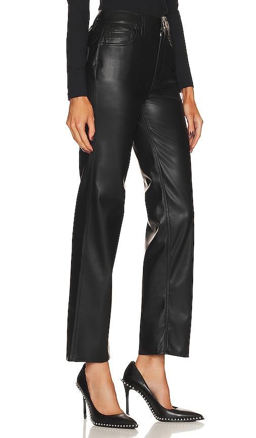 Hudson Jeans Remi High-Rise Straight Black) Women's Jeans Product Image