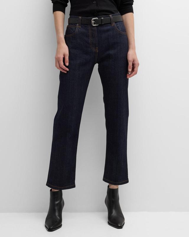 The Row Riaco Selvedge Straight Leg Jeans Product Image