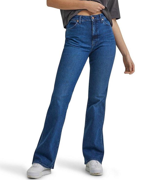 Wrangler Westward High Rise Bootcut Denim Jean Product Image