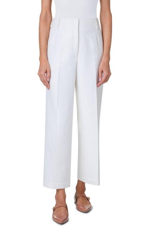 Womens Flora Cropped Wide-Leg Pants Product Image