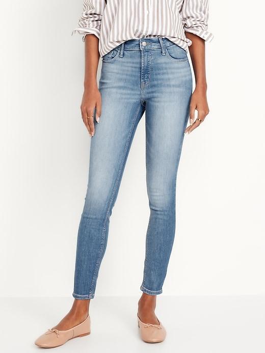 High-Waisted Rockstar Super-Skinny Jeans for Women Product Image