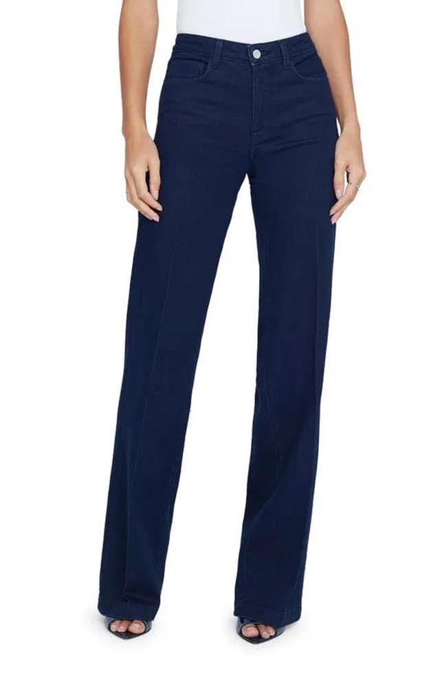 LAgence Clayton High Rise Wide Leg Jeans in Tustin Product Image